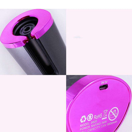 Rechargeable Automatic Hair Curler Women Portable