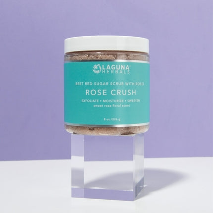Sugar, Rose & Beet Exfoliating Body Scrub – Natural, Moisturizing & Antioxidant-Rich Skincare