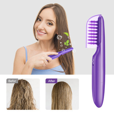 Electric Detangling Brush | Cordless Tangle-Free Hair Comb for Wet & Dry Use