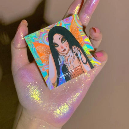 High Gloss Two-Tone Glitter Powder – Silkworm Highlight Cake