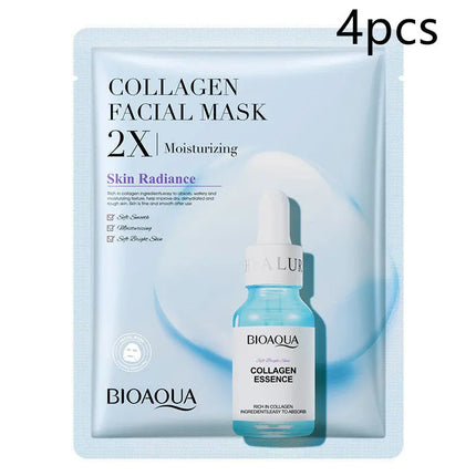 Collagen Face Mask – Moisturizing, Firming & Hyaluronic Acid Sheet Mask Dermisyou