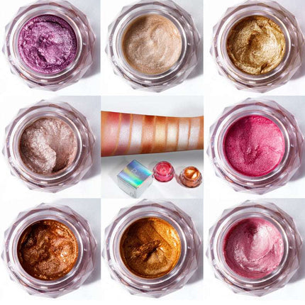 Face Highlighter Jelly Gel Mermaid Eyeshadow Glow Body Glitter