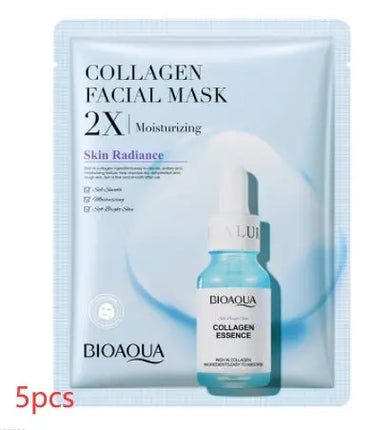 Collagen Face Mask – Moisturizing, Firming & Hyaluronic Acid Sheet Mask Dermisyou