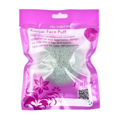 Natural Konjac Face Wash Puff – Soft, Eco-Friendly Facial Sponge for All Skin Types