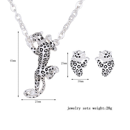 Golden Classic Diamond-studded Animal Costume Matching Set