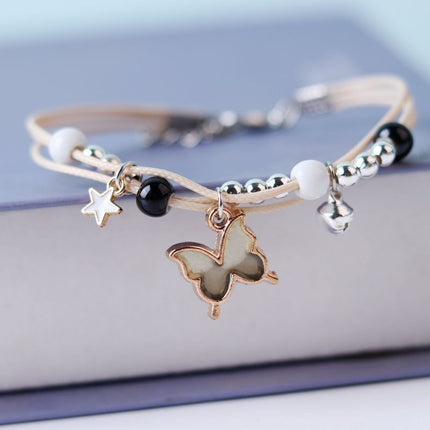 Butterfly Bracelet Special-interest Artistic Sweet Adjustable