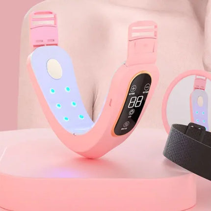 Microcurrent Face Massager – EMS LED Photon Therapy Facial Lifting Device Dermisyou