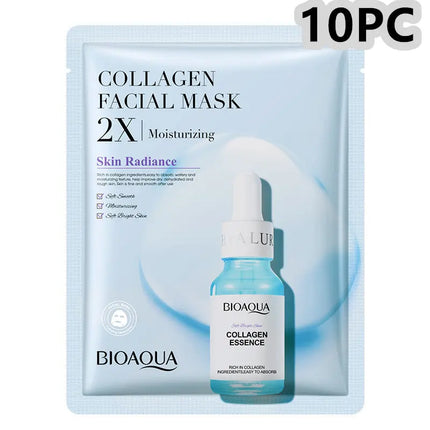 Collagen Face Mask – Moisturizing, Firming & Hyaluronic Acid Sheet Mask Dermisyou
