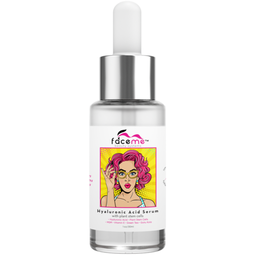 Hydrate, Plump & Glow Serum – Hyaluronic Acid with Swiss Apple Stem Cells, Vitamin C & E for Youthful, Radiant Skin