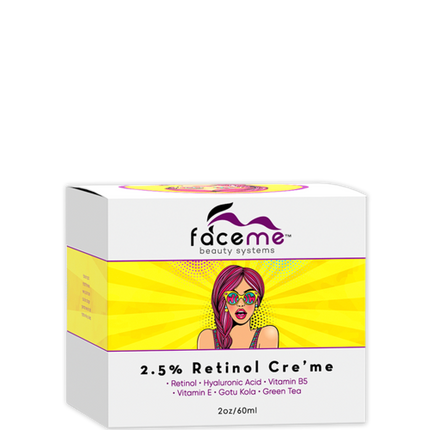 Retinol Night Crème – 2.5% Retinol with Antioxidants & Hyaluronic Acid for Firm, Smooth & Even-Toned Skin