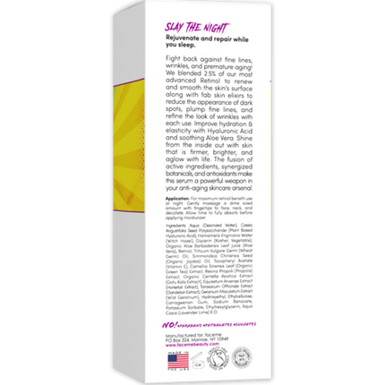 Retinol & Hyaluronic Acid Anti-Aging Serum – Smooth Fine Lines, Even Skin Tone & Boost Radiance