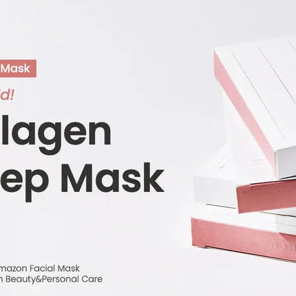 Bio-Collagen Real Deep Mask – Hydrating Overnight Hydrogel Mask 4-Pack Nex Beauty