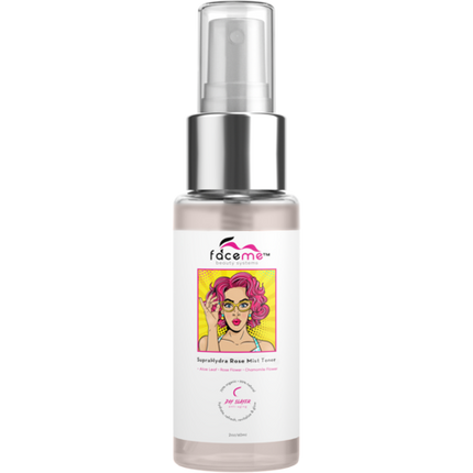 SupraHydra Rose Water Face Mist – Hydrating, Refreshing & Revitalizing Facial Toner