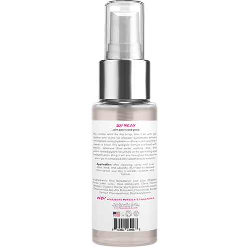 SupraHydra Rose Water Face Mist – Hydrating, Refreshing & Revitalizing Facial Toner