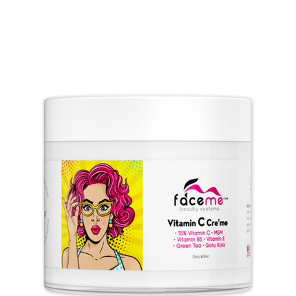 Vitamin C Brightening Crème – Hydrate, Plump & Reduce Dark Spots with Antioxidants & MSM