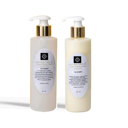 DUO ORGANIC ANTI-AGING BODY SYSTEM - 9 Fragrance - for Women Onyx Skin Care Line