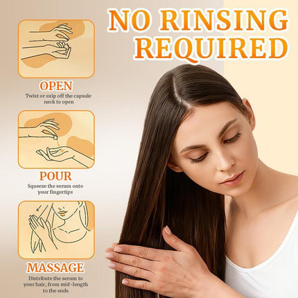 Portable Hair Oil Capsules | Travel-Friendly Hair Savior for Silky, Smooth Hair