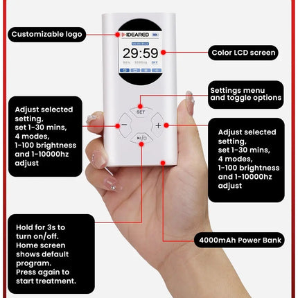 LED Light Therapy Mask – Silicone Photon IPL Beauty Device Dermisyou