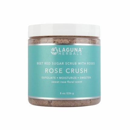 Sugar, Rose & Beet Exfoliating Body Scrub – Natural, Moisturizing & Antioxidant-Rich Skincare