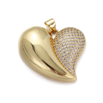Sun Box Pendant Necklace | Single Pearl Heart Pendant for Women
