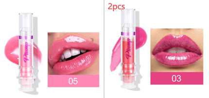 New Tube Lip Rich Lip Color | Spicy Honey Gloss & Mirror Shine Liquid Lipstick